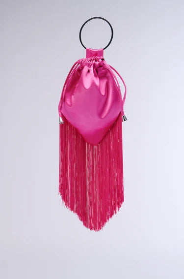 GNO SATIN FRINGE PURSE