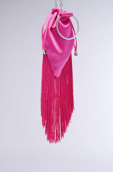 GNO SATIN FRINGE PURSE